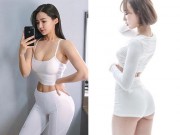 Thời trang - Quần tập tôn trọn đường cong của các cô gái Hàn