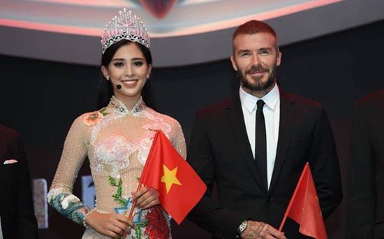 3 mỹ nhân Việt diện trang phục gợi cảm khi gặp David Beckham - 1