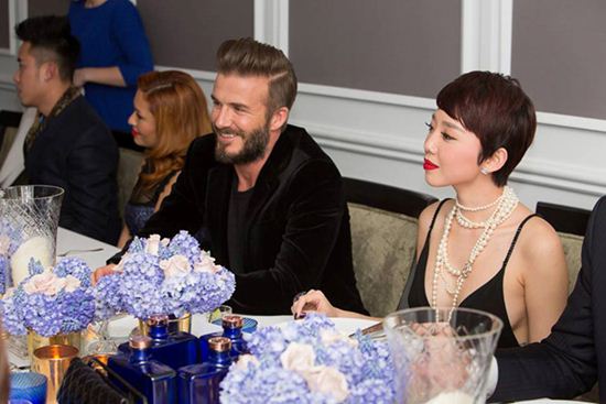 3 mỹ nhân Việt diện trang phục gợi cảm khi gặp David Beckham - 3