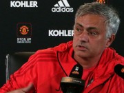 Bóng đá - MU khủng hoảng: Mourinho họp báo 3 phút tuyên bố chưa buông Ngoại hạng Anh