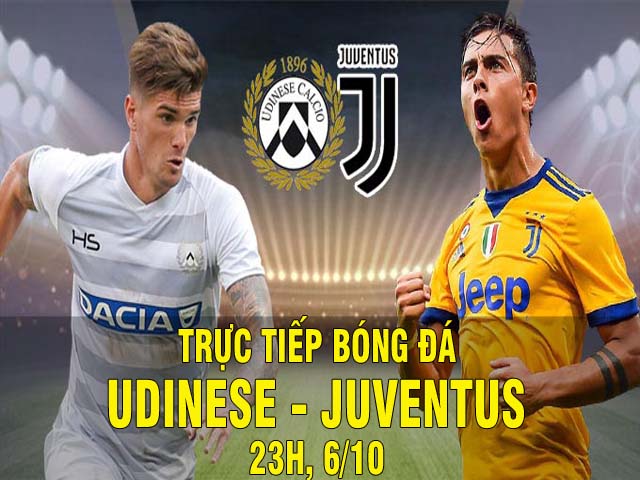 Trực tiếp bóng đá Udinese - Juventus: Ronaldo dứt điểm trái phá nâng tỷ số