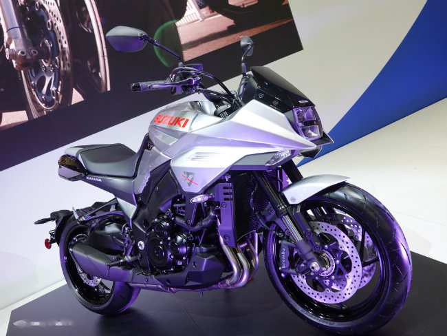 2019 Suzuki Katana 3.0 trình diện tại triển lãm xe Intermot 2018.