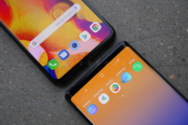 LG V40 ThinQ và Galaxy Note 9 so tài cao thấp - 3