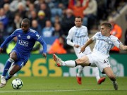 Bóng đá - Leicester - Everton: Siêu phẩm &quot;nã đại bác&quot; hạ gục 10 chiến binh