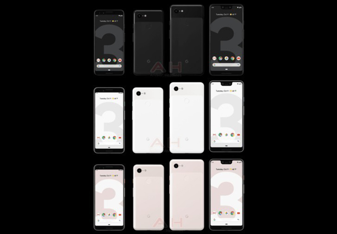 Pixel 3 và Pixel 3 XL lộ tùy chọn màu hồng bánh bèo - 2