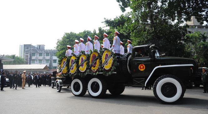 Hình ảnh lãnh đạo Đảng, Nhà nước tiễn biệt nguyên Tổng Bí thư Đỗ Mười - 12