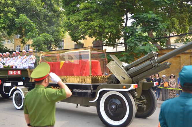 Hình ảnh lãnh đạo Đảng, Nhà nước tiễn biệt nguyên Tổng Bí thư Đỗ Mười - 14