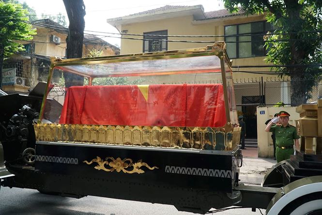 Hình ảnh lãnh đạo Đảng, Nhà nước tiễn biệt nguyên Tổng Bí thư Đỗ Mười - 15