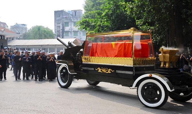 Hình ảnh lãnh đạo Đảng, Nhà nước tiễn biệt nguyên Tổng Bí thư Đỗ Mười - 10