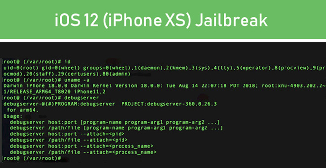 iOS 12 trên iPhone Xs đã bị hacker Trung Quốc jailbreak thành công - 2