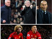 Bóng đá - MU ngược dòng kiểu Sir Alex giữ Mourinho: Liệu có cần Zidane cứu giá