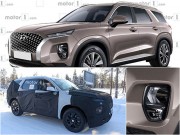 Tin tức ô tô - SUV cỡ lớn Hyundai Palisade bị bắt gặp trên đường chạy thử