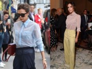 Thời trang - Victoria Beckham chăm mặc áo mỏng như giấy vẫn đẹp do đâu?