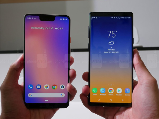 So nhanh Pixel  3 XL và Galaxy Note 9: Cuộc chiến không cân sức