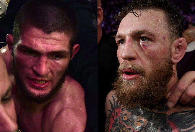 UFC sốc: Giây phút McGregor xin hàng Khabib chốt câu &#34;lạnh sống lưng&#34; - 1