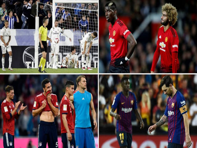 MU - Barca - Real ”rủ nhau” tụt dốc: Mùa giải ”kỳ lạ” của bóng đá châu Âu