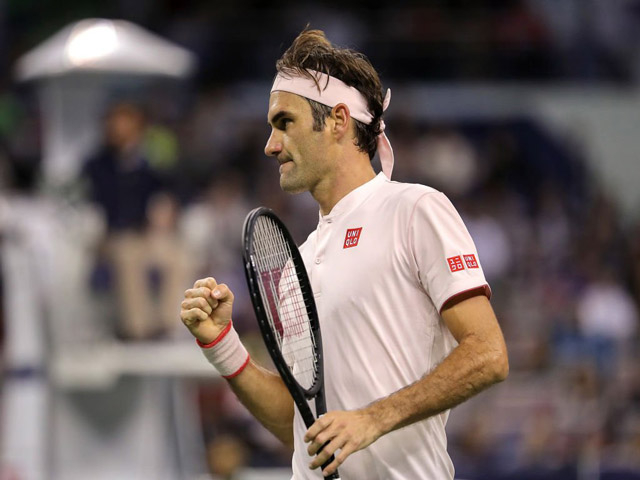 Federer - Bautista Agut: Tuyệt đỉnh giằng co 3 set (V3 Thượng Hải Masters)