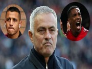 Bóng đá - Mourinho &amp; mưu độc cứu hàng công MU: Sanchez &amp; Martial &quot;lên hương&quot;