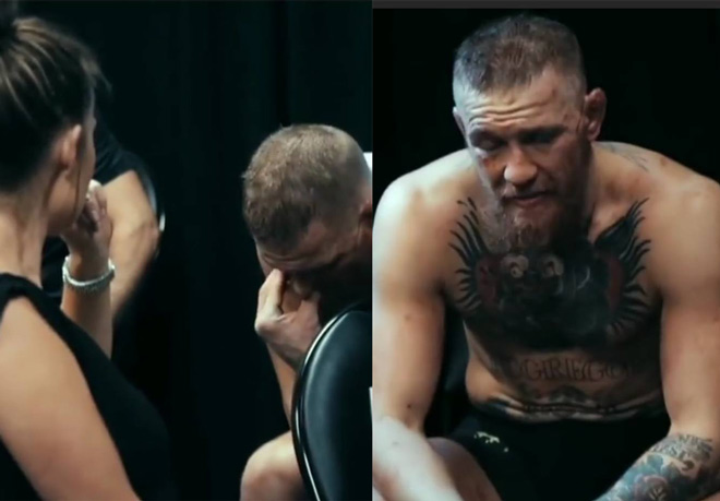 Xót xa: McGregor &#34;đội trời đạp đất&#34; bị Khabib đánh cũng câm nín rơi lệ - 2