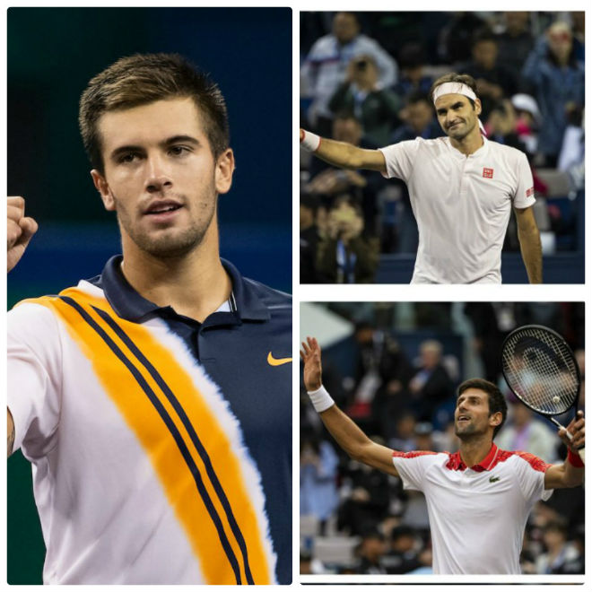 Ngỡ ngàng &#34;tiểu Djokovic&#34; hạ đẹp Federer, sắp sánh ngang &#34;bản gốc&#34; - 1