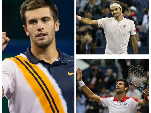 Ngỡ ngàng ”tiểu Djokovic” hạ đẹp Federer, sắp sánh ngang ”bản gốc”