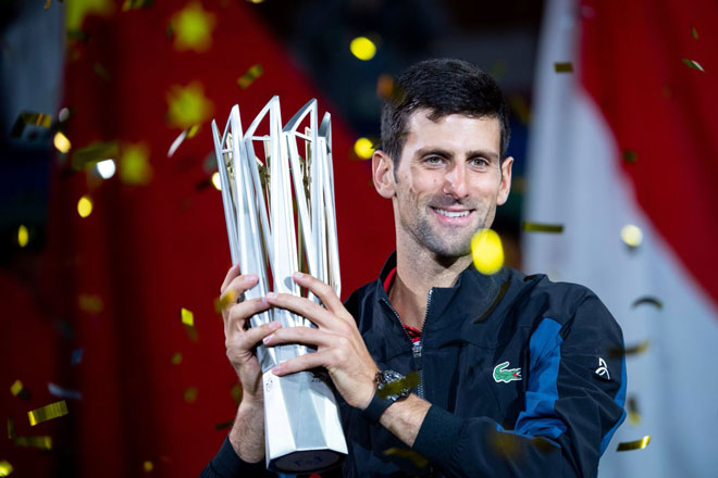 Djokovic vô địch Thượng Hải Masters: Nhận &#34;mưa&#34; kỷ lục và tiền thưởng - 1