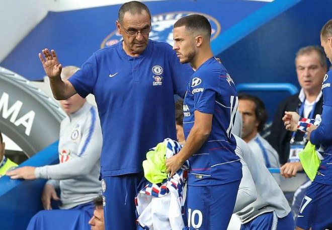 Hazard tung hỏa mù Chelsea: Sarri mạnh miệng, Mourinho bị “thả thính” - 1