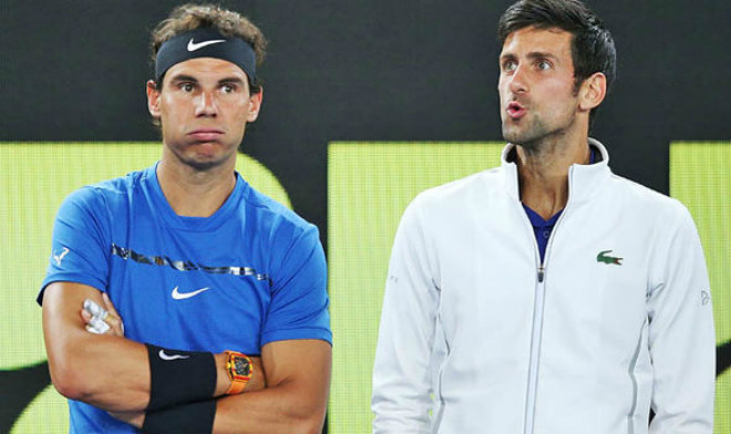 Nôn nóng soán ngôi Nadal số 1: Djokovic sẵn sàng cản bước Federer - 1