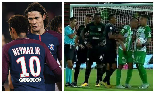 Tranh đá phạt căng hơn Neymar - Cavani: Choảng luôn cả đồng đội - 1