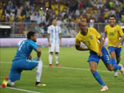 Bóng đá - Brazil - Argentina: Neymar tung hoành, bùng nổ phút bù giờ