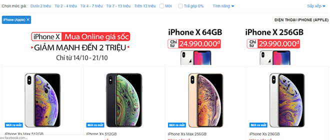 Đã có giá bán chính thức iPhone XS, XS Max và XR tại Việt Nam - 2