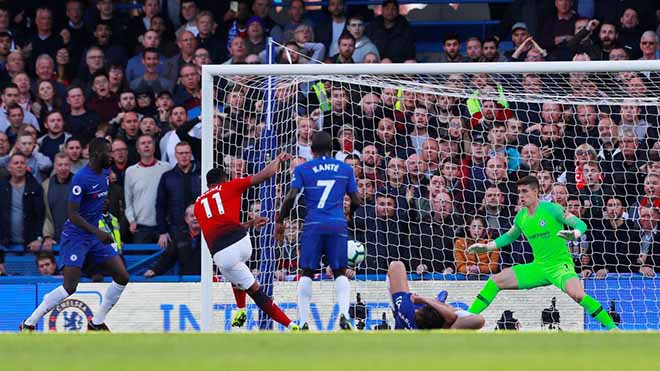 Góc chiến thuật Chelsea - MU: Martial rực rỡ, Sarri cao tay hơn Mourinho - 2