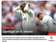 Bóng đá - Real Madrid thua liền 3 trận: Báo giới &quot;tha&quot; Lopetegui, sỉ mắng &quot;ông trùm&quot;