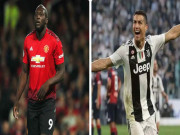 Bóng đá - Đại chiến MU - Juventus: “Voi rừng” Lukaku tịt ngòi 7 trận sao đấu Ronaldo?