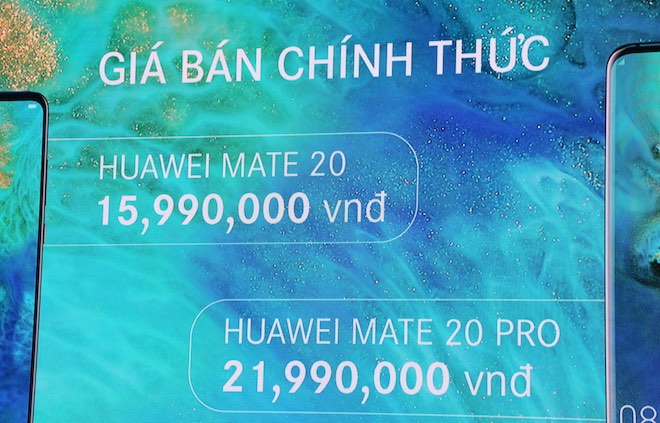 Huawei Mate 20 và Mate 20 Pro về Việt Nam, giá từ 15,99 triệu đồng - 1
