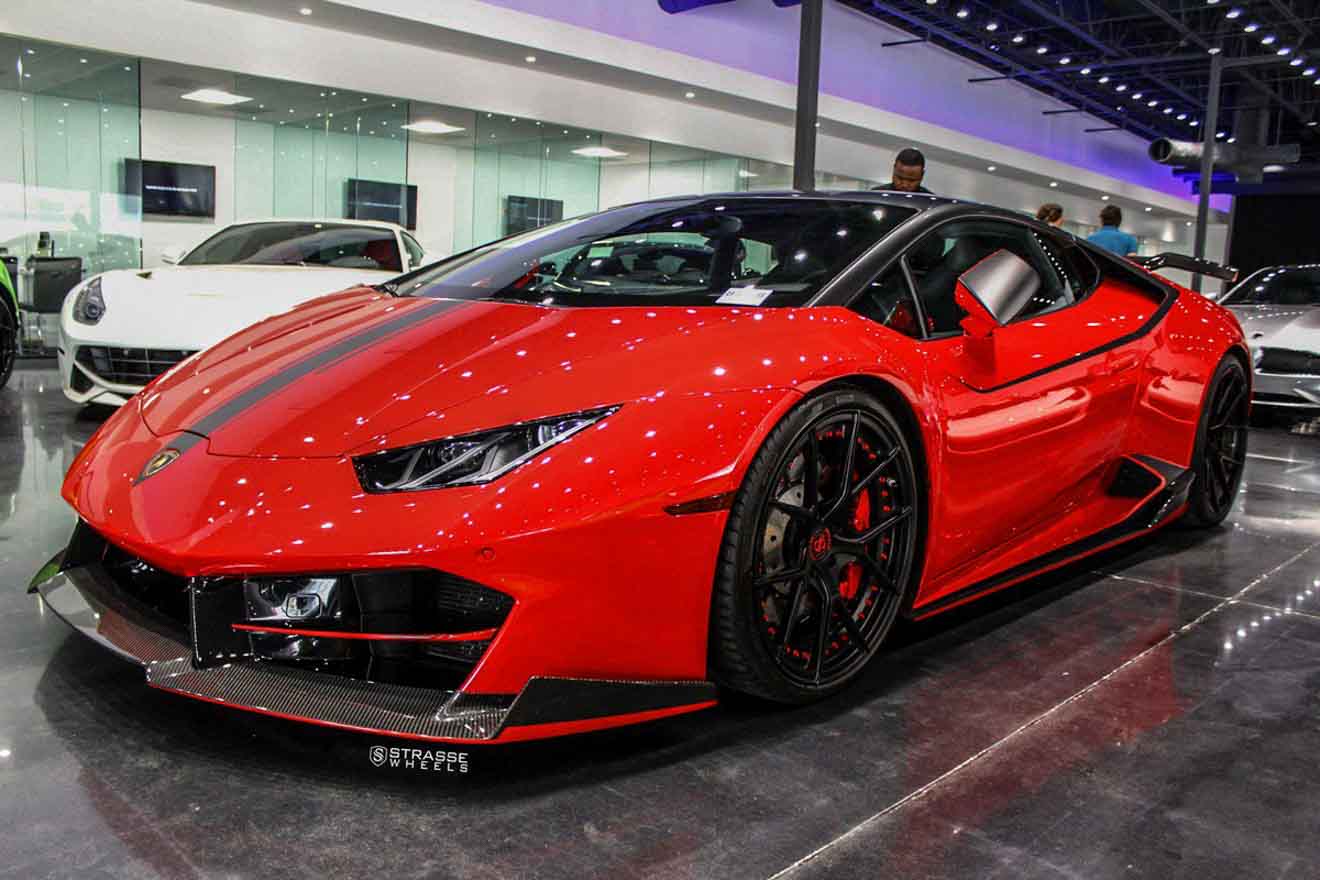 Lamborghini Huracan LP580-2 cực ngầu với bộ mâm hàng hiệu giá hơn 150 triệu đồng - 6