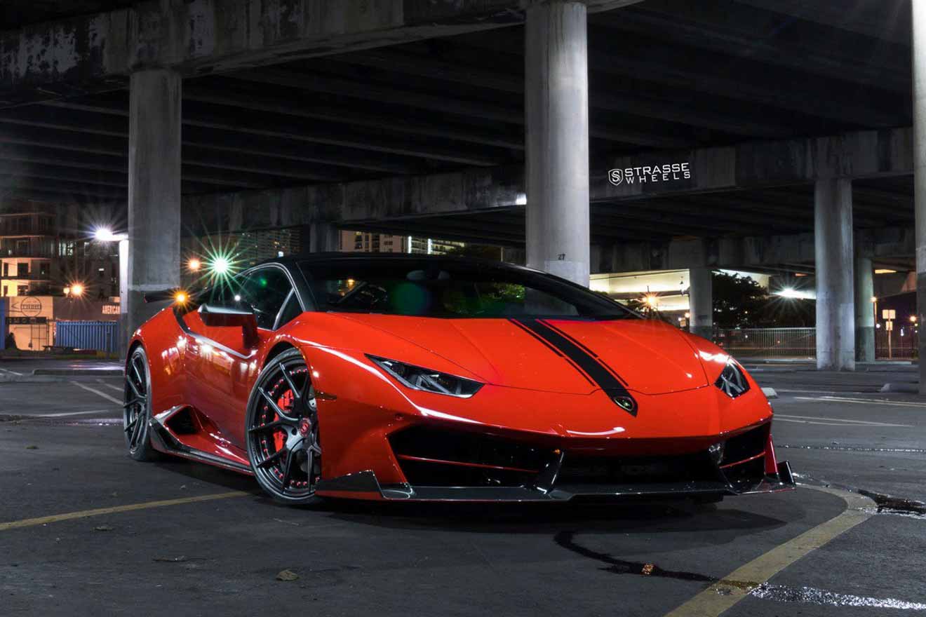 Lamborghini Huracan LP580-2 cực ngầu với bộ mâm hàng hiệu giá hơn 150 triệu đồng - 2