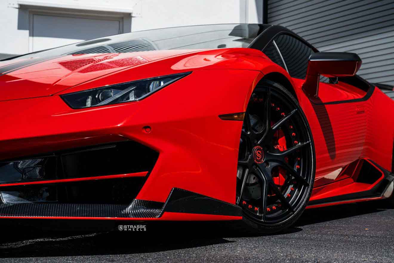 Lamborghini Huracan LP580-2 cực ngầu với bộ mâm hàng hiệu giá hơn 150 triệu đồng - 3