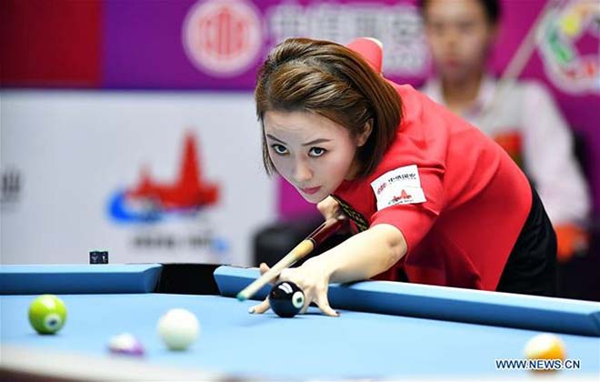 Nhan sắc mặn mà của &#39;nữ hoàng billiards&#39; Trung Quốc - 7