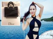 Thời trang - Thu Minh được chồng tặng túi Dior cá sấu nửa tỷ đồng, thế giới chỉ có 3 chiếc