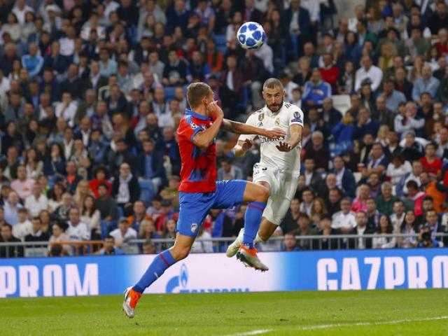 Trực tiếp Real Madrid - Viktoria Plzen: ”Nhà vua” suýt nhận trái đắng