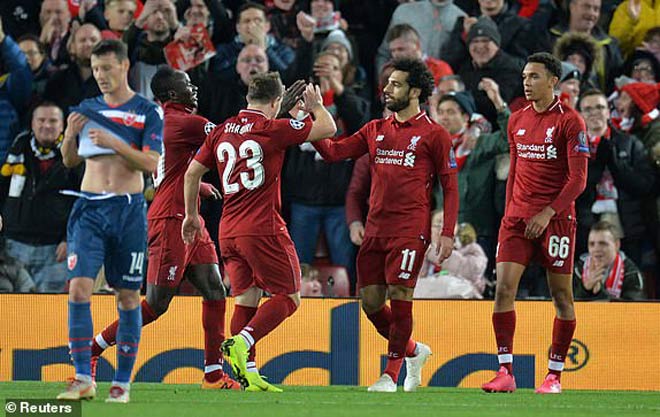 Liverpool - Sao Đỏ Belgrade: Salah rực rỡ và đại tiệc hoành tráng - 1