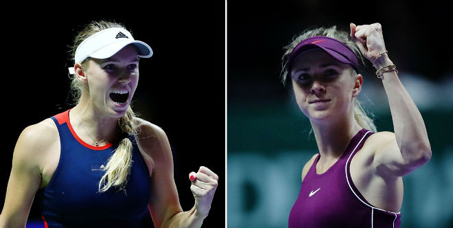 WTA Finals ngày 5: Mỹ nhân lên đồng, &#34;nữ hoàng&#34; Wozniacki bị loại - 2