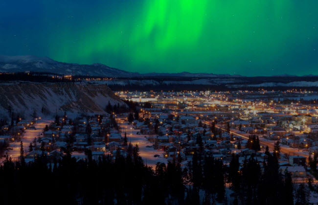 Whitehorse, Canada: Nằm ở vùng Yukon, Whitehorse là thành phố lớn nhất ở miền bắc Canada. Nhiệt độ trung bình ở đây vào tháng 1 chỉ là -15,2độ C.