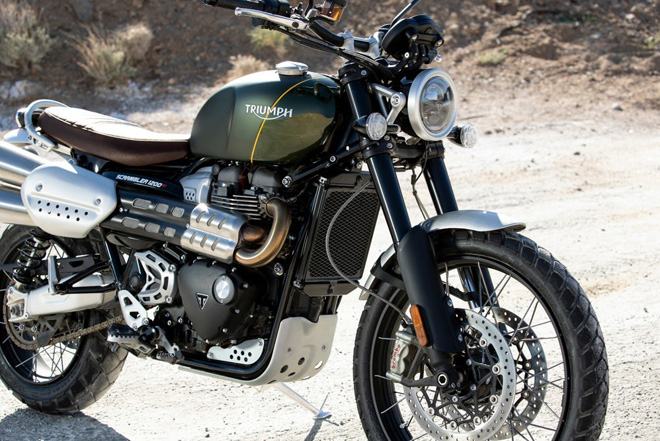 &#34;Song mã&#34; Triumph Scrambler 1200 trình làng, ra mắt vào năm 2019 - 13