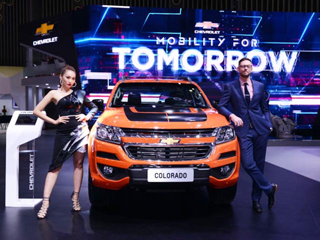 Chevrolet tung bản đặc biệt Colorado Storm tại VMS 2018: Giá bán 819 triệu