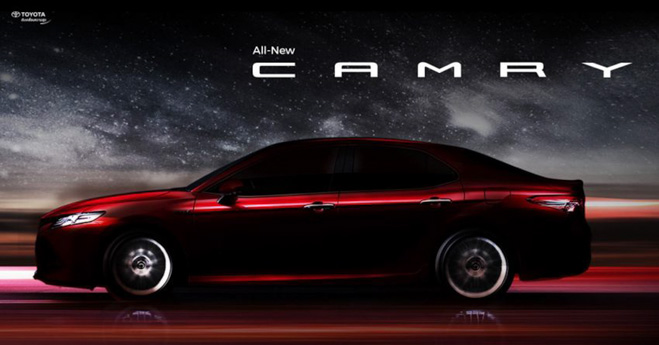 Toyota Camry hoàn toàn mới sắp ra mắt Đông Nam Á - 1