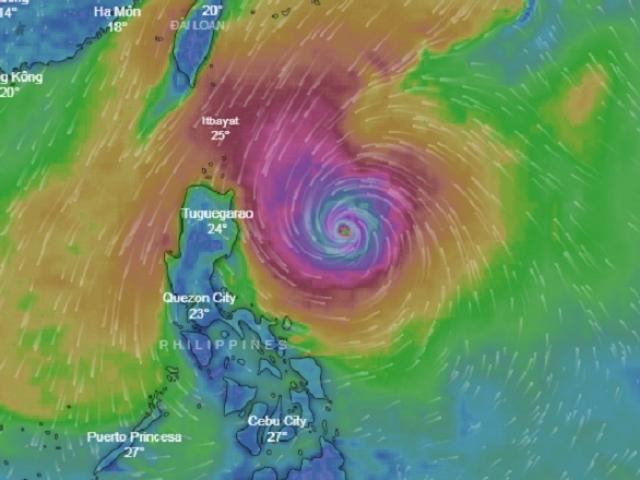 Siêu bão Yutu giật trên cấp 17 đang di chuyển nhanh về phía Biển Đông