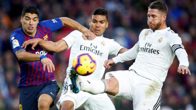 Góc chiến thuật Barca - Real: “Hùng thần” Suarez & Siêu kinh điển một chiều - 1