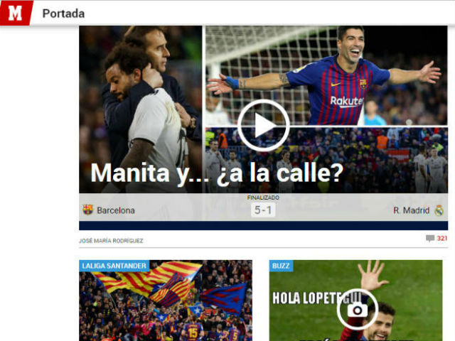 Barcelona ”hủy diệt” Real Madrid: Báo Tây Ban Nha tiễn Lopetegui ra đường